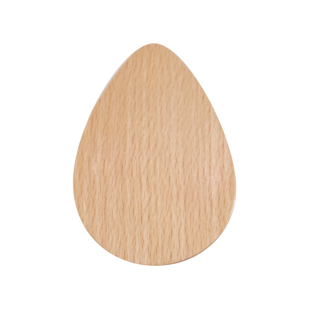 teardrop-shaped wooden single mirror exporter