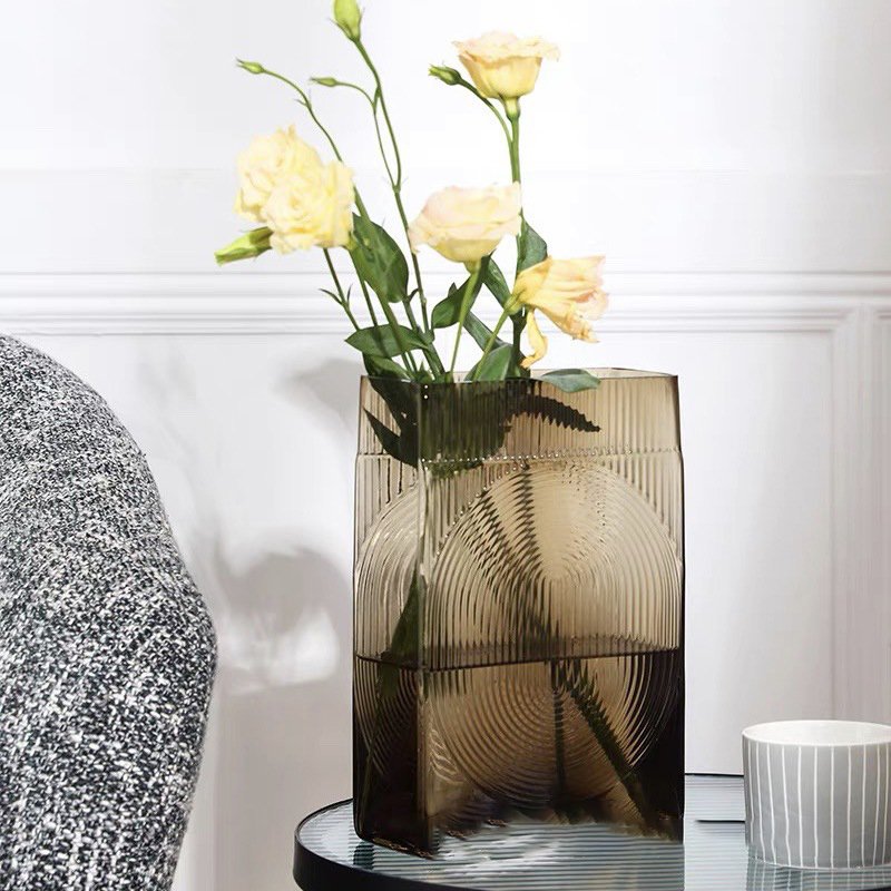 Square Glass Vase Bulk