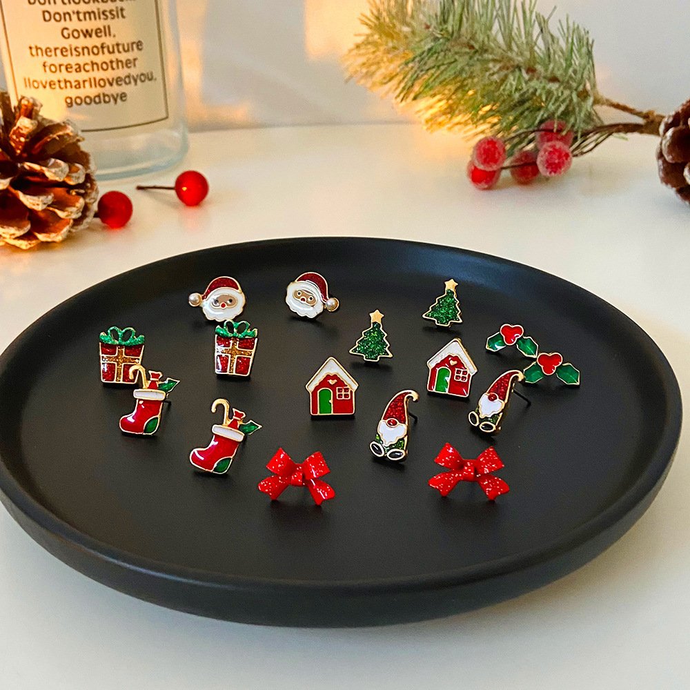 10001 Newest Christmas Earrings Agent