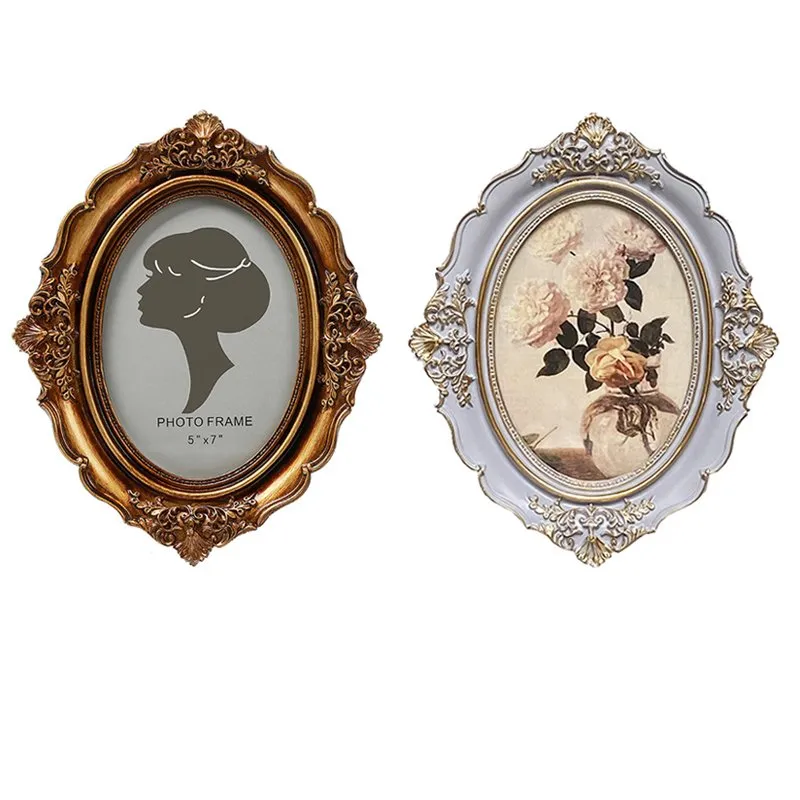 Oval Resin Twisted Photo Frame main image 0