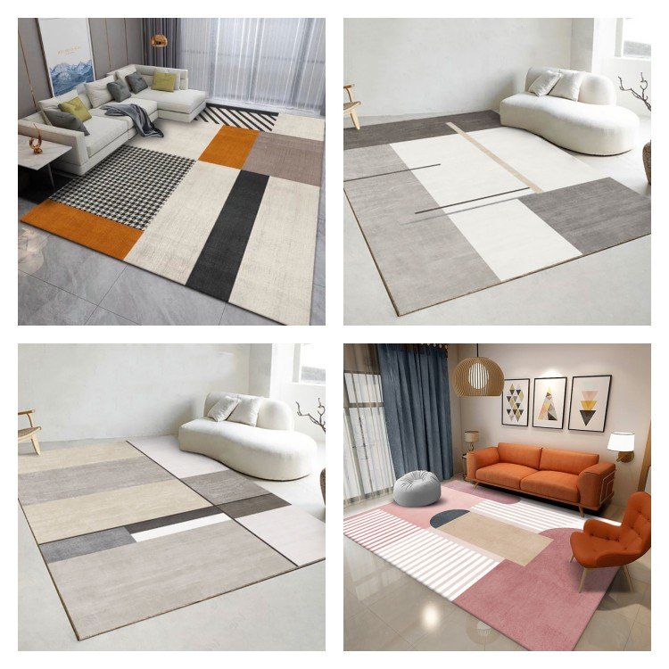 Polyester Rugs Coposition 1Pc 200*300cm Wholesale Geometric Splicing Polyester Rug - Union Source