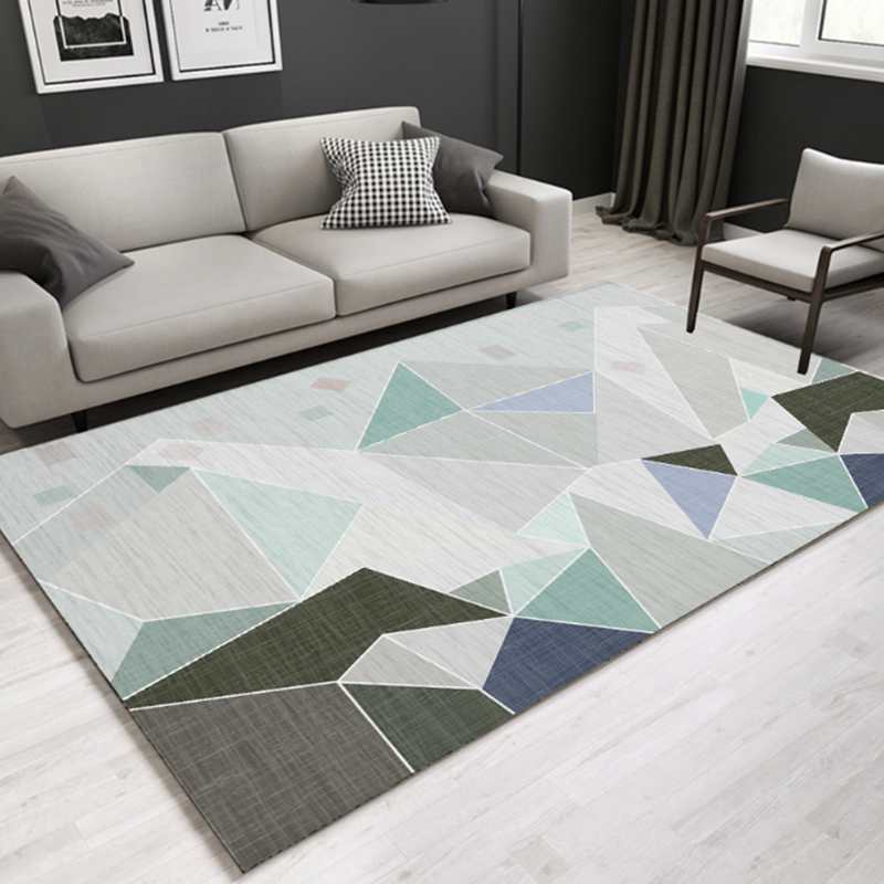 Triangular Carpet Pattern 1Pc Wholesale 200*300cm Geometric Triangle Pattern Polyester Rug ...
