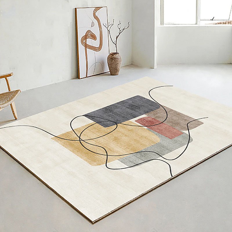 1Pc 200*300cm Wholesale Irregular Line Polyester Rug - Union Source