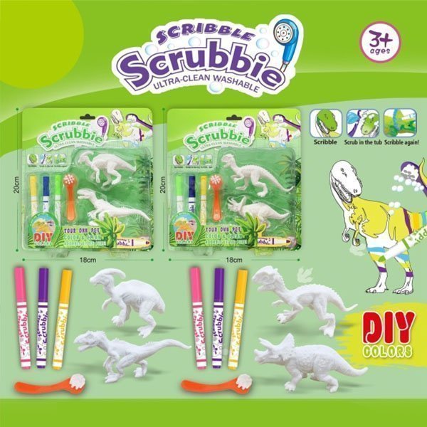 Conjunto de brinquedos educativos laváveis para pintura DIY (atacado)