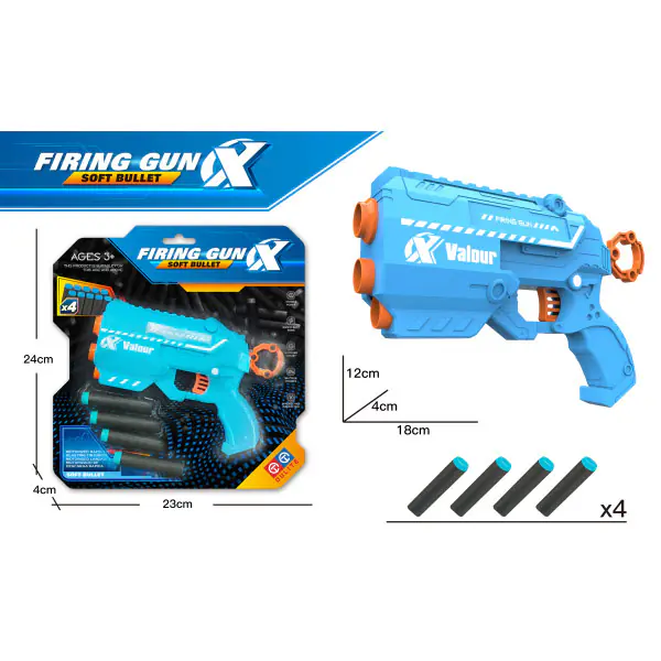 Fantastyczne plastikowe pistolety na miękkie kule do zabawy na świeżym powietrzu