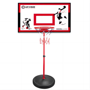 Stojaki do koszykówki z siatką do użytku na zewnątrz