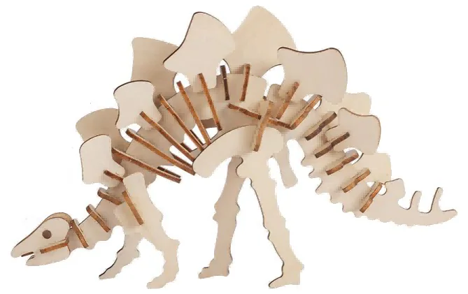 Educational 3D Puzzle Dinosaur Wooden Toys