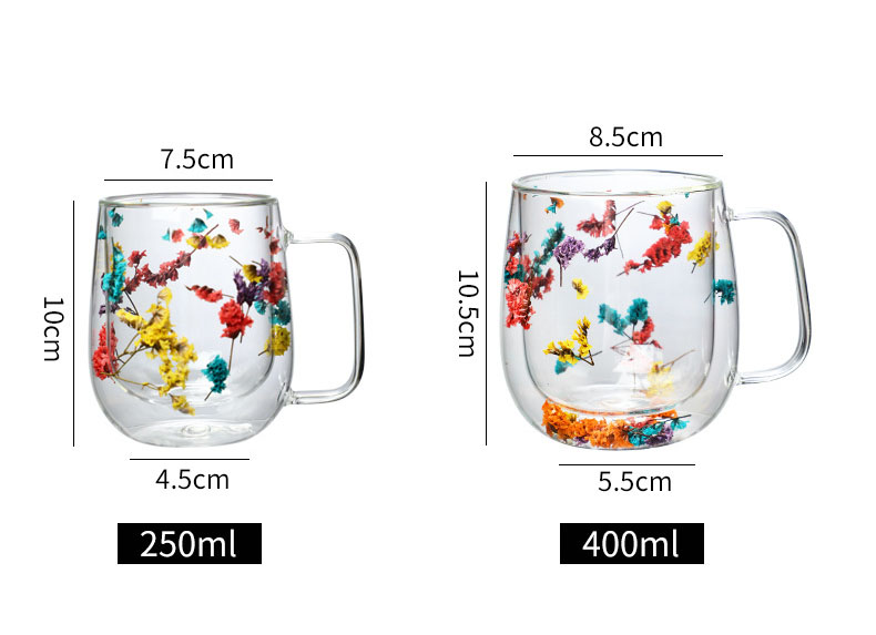 Double Wall Glass Mug