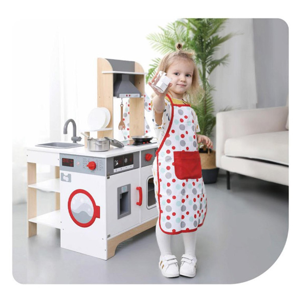 1 Set Big Size Wooden Kitchen Playhouse Toys