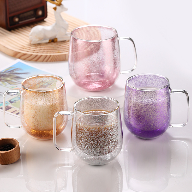 Double Wall Glass Mug