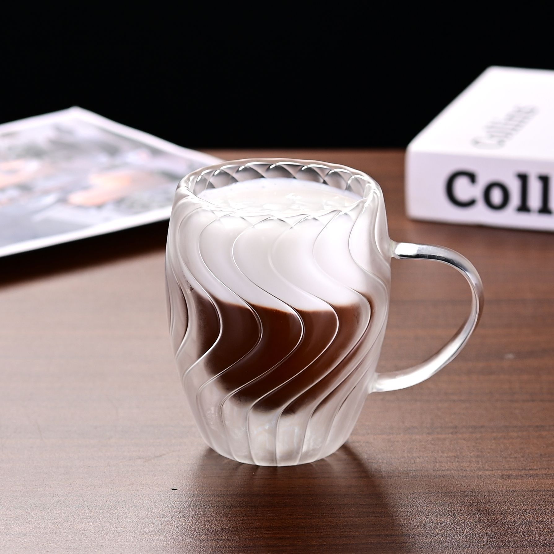 Double Wall Glass Mug