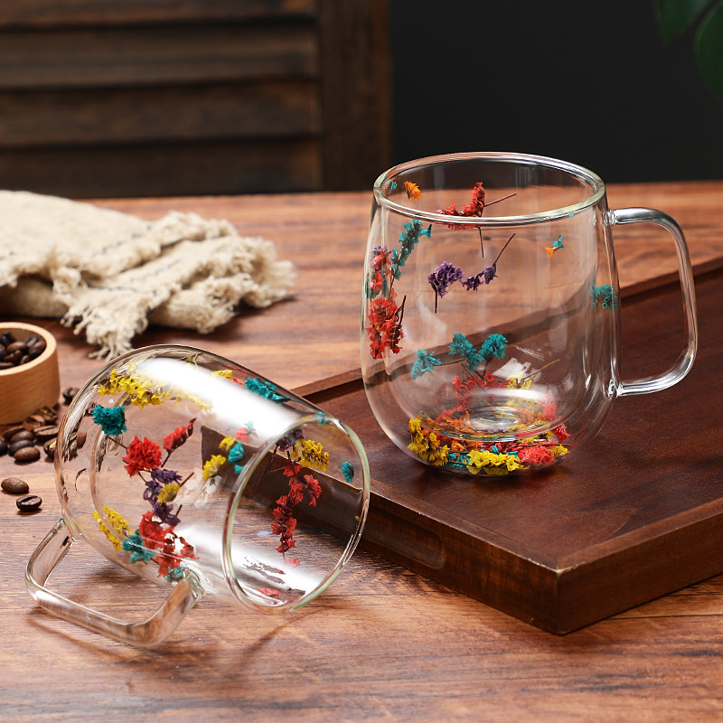 Double Wall Glass Mug
