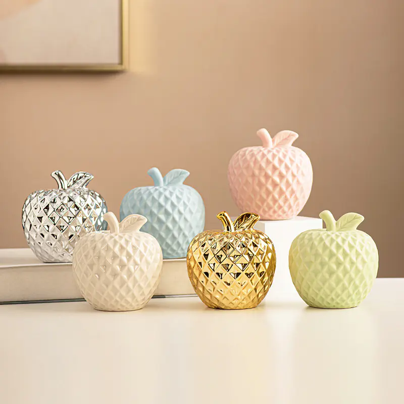 Ceramic Apple Decor