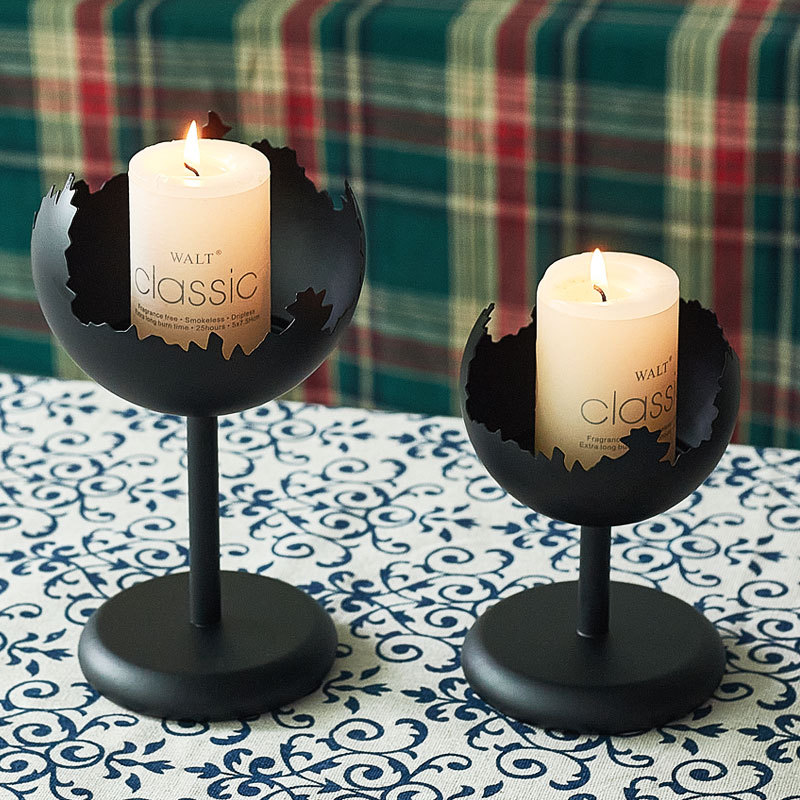 Iron Candle Holder