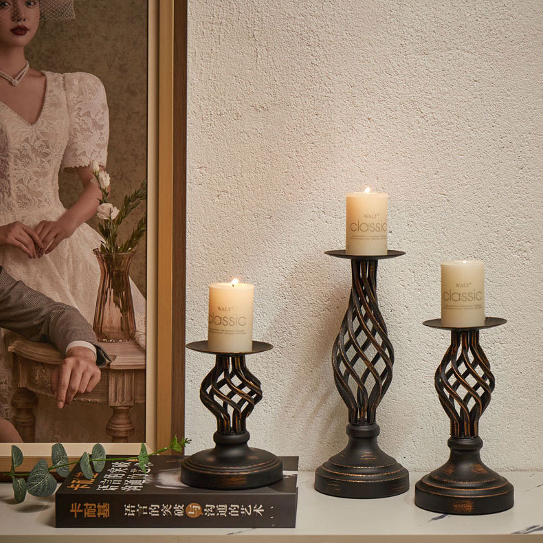 Iron Candle Holder