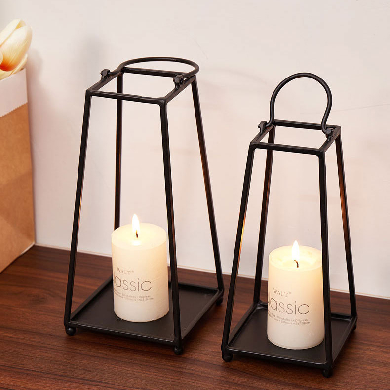 Iron Candle Holder