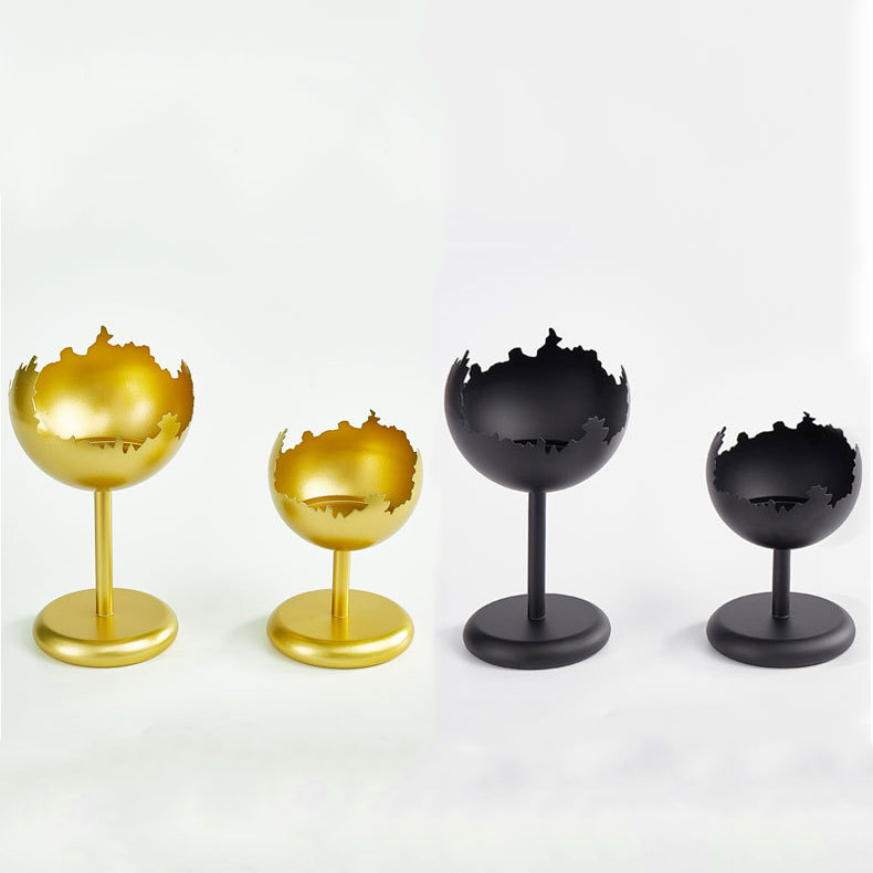 Iron Candle Holder