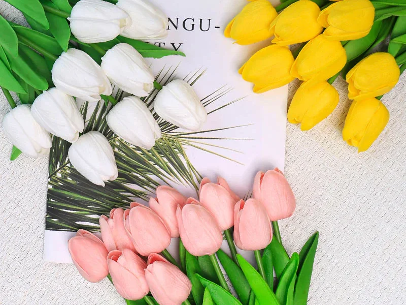 Artificial Tulips