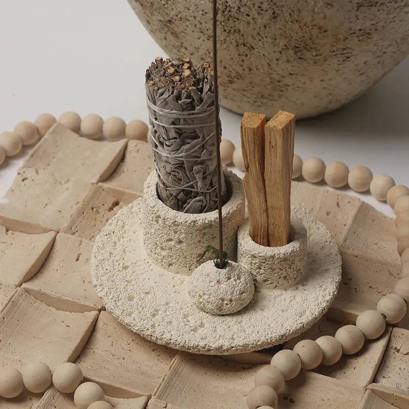 Cement Candle Holder