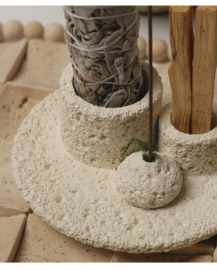 Cement Candle Holder