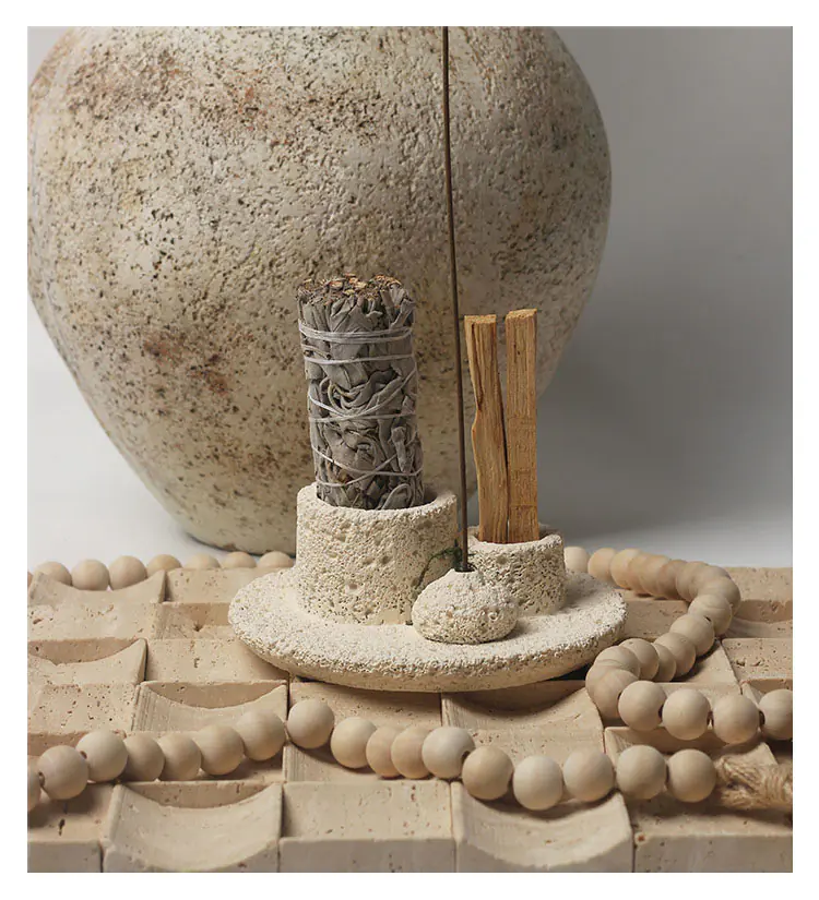 Cement Candle Holder