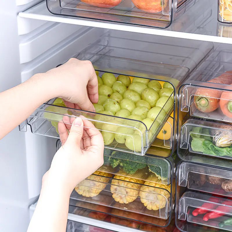 Refrigerator Organizer Bins