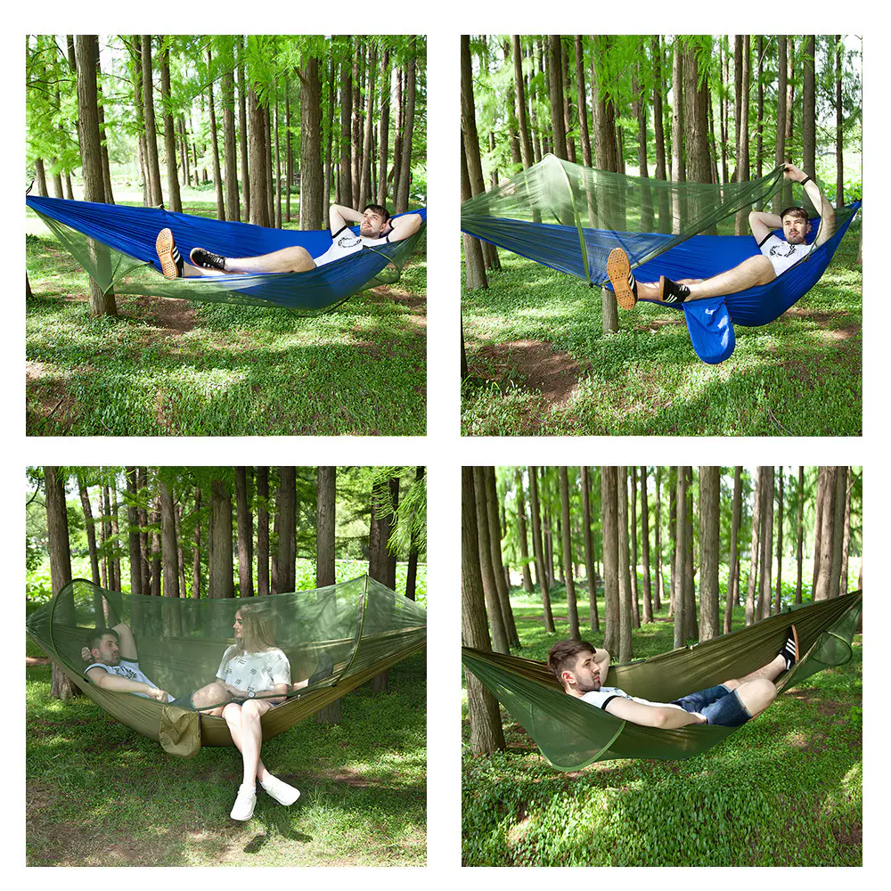 Outdoor Camping Hammock With Mosquito Net