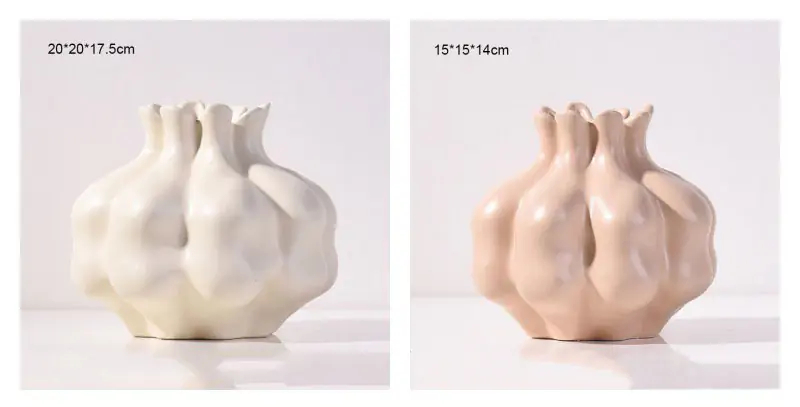 Pleated Ceramic Vase