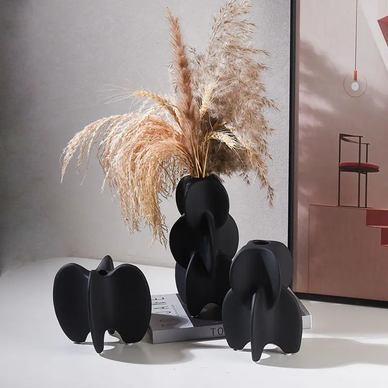 Ceramic Geometric Vase