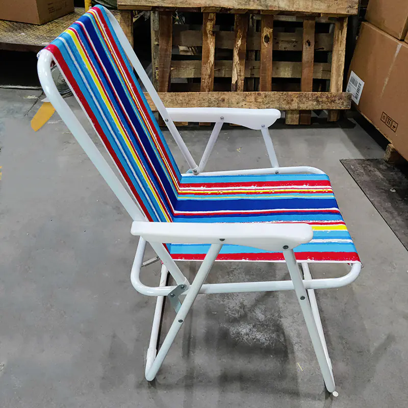 Składane krzesło plażowe