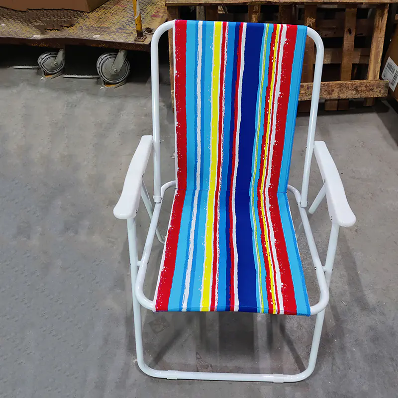 Składane krzesło plażowe