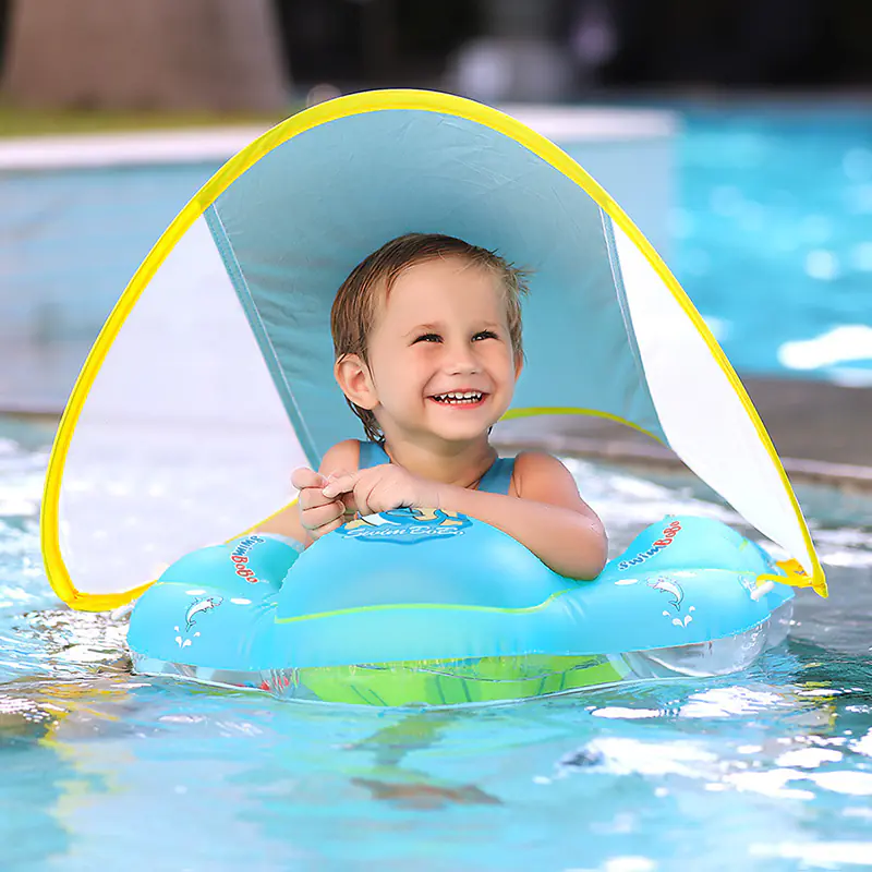 Pływak dla dziecka z baldachimem