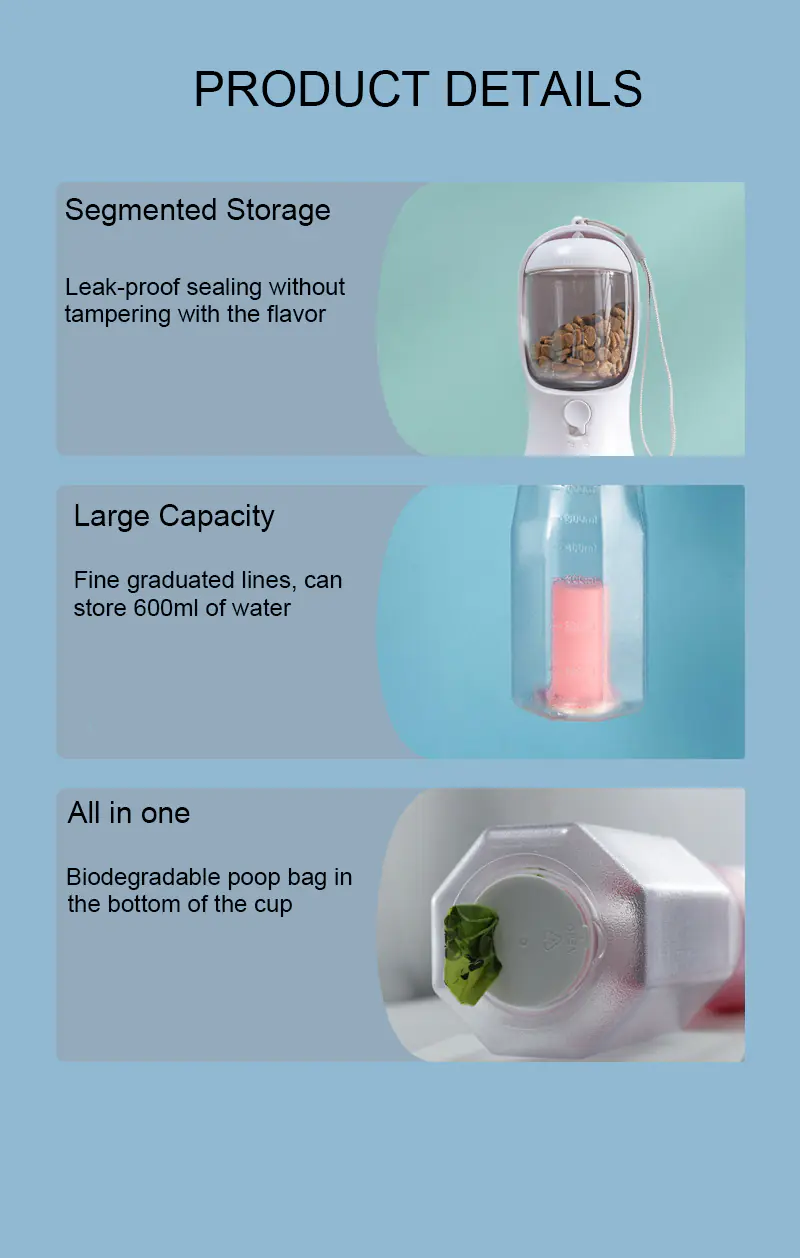 Dog Water Bottle For Walking