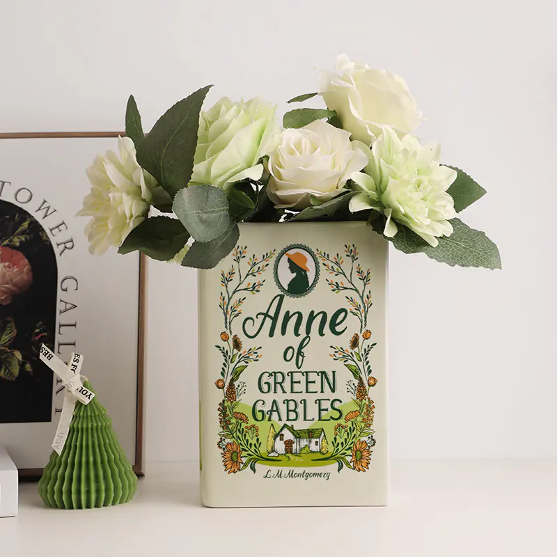 Ceramic Book Vase