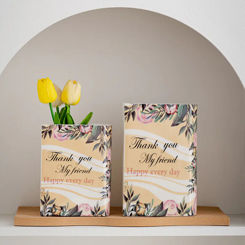 Ceramic Book Vase