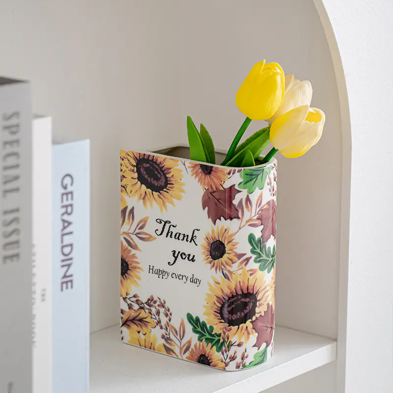 Ceramic Book Vase