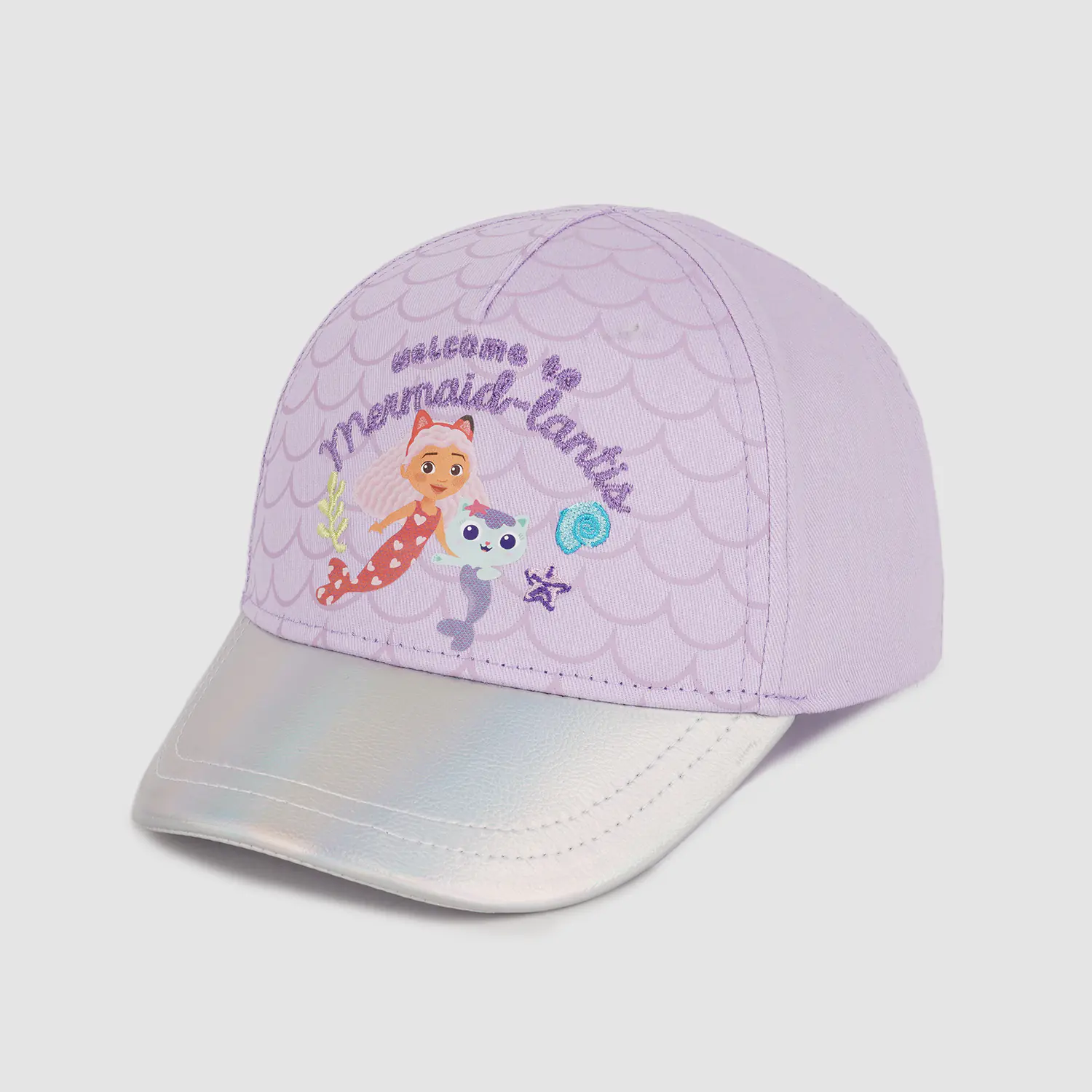 Modna czapka baseballowa: Urzekająca syrenka – motyw lawendy