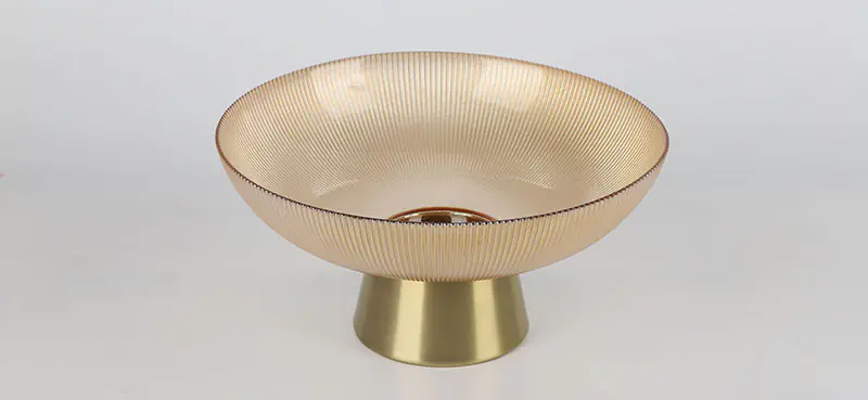 Glass Fruit Bowl