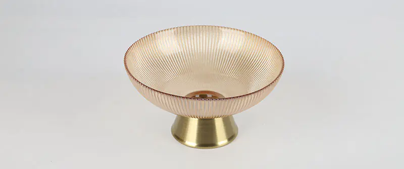 Gold Fruit Bowl