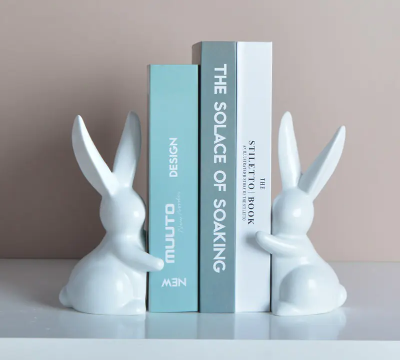 Wholesale Easter Ceramic Bunny Bookends - Union Source