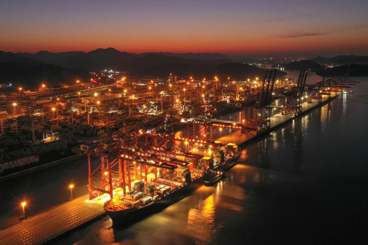 Port at Night