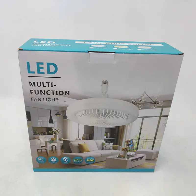 Wentylator sufitowy ze światłem