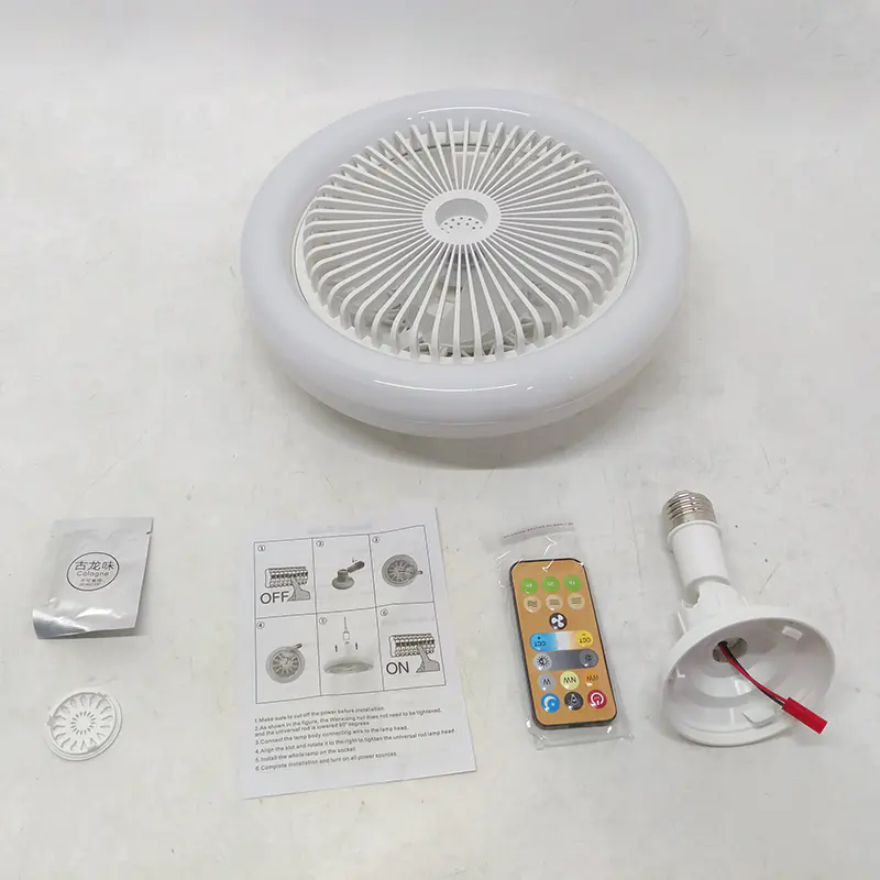 Wentylator sufitowy ze światłem