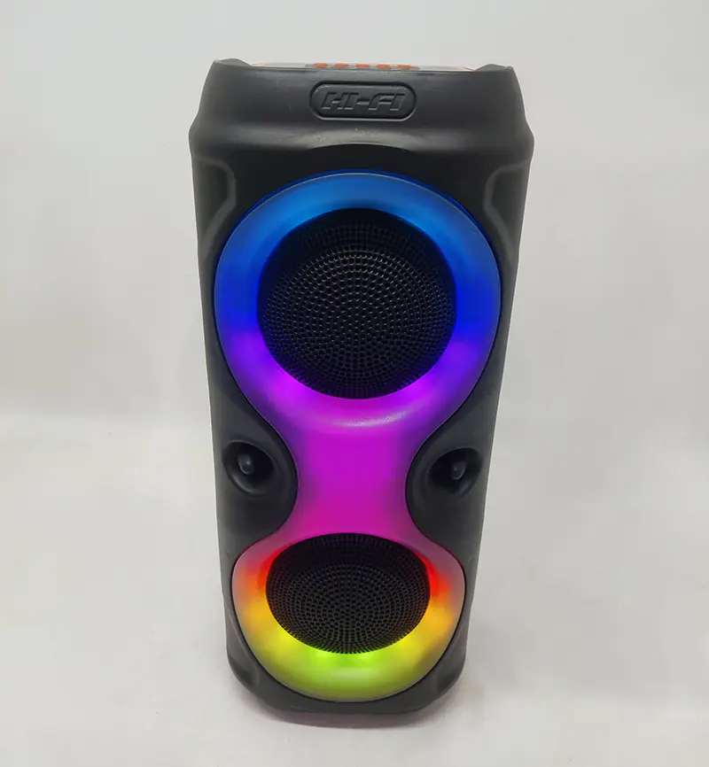 Caixa de som Bluetooth com LED