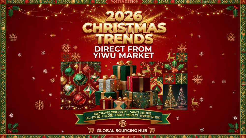 Trendy świąteczne 2026 prosto z targu w Yiwu 2026021105595315
