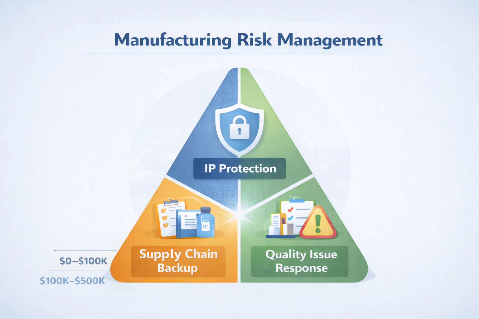 Manufacturing risk management strategy framework