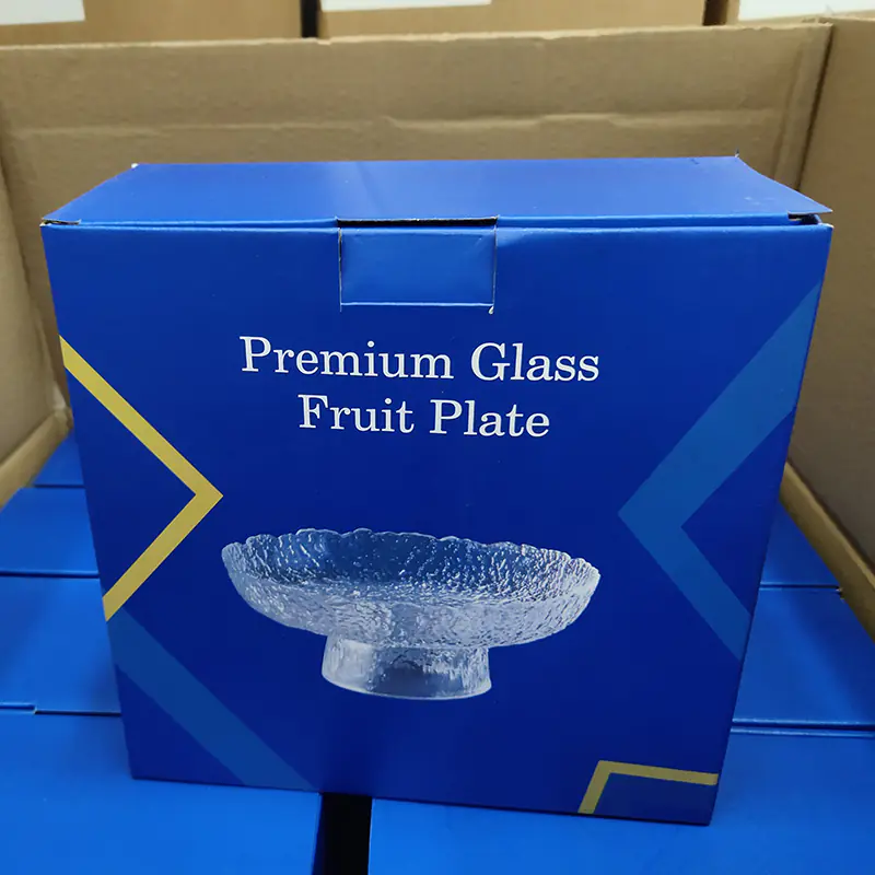 Szklana misa owocowa