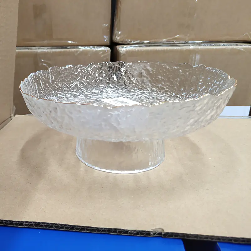 Szklana misa owocowa