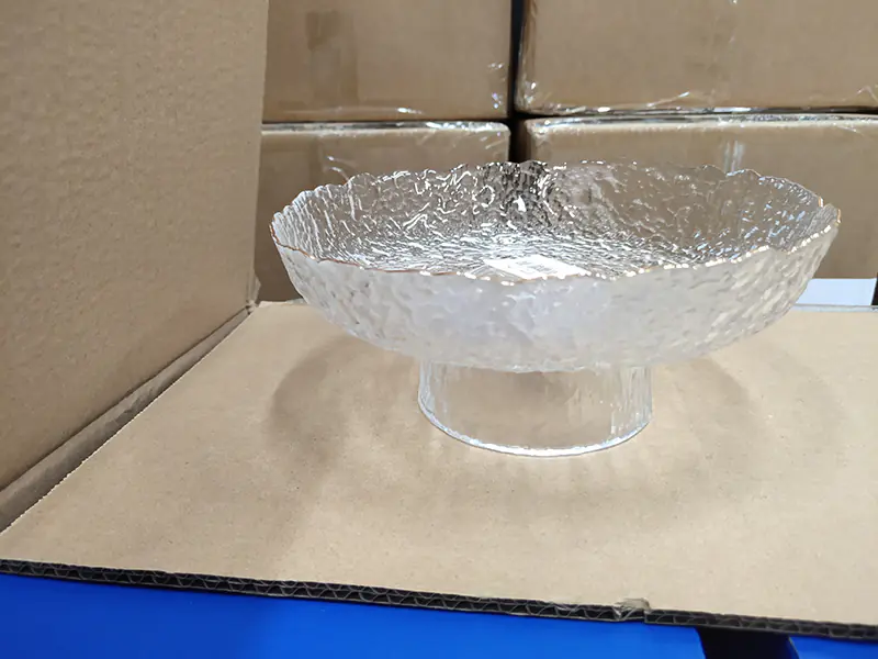 Glass Fruit Bowl