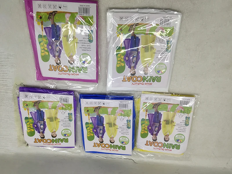 Impermeable para niños